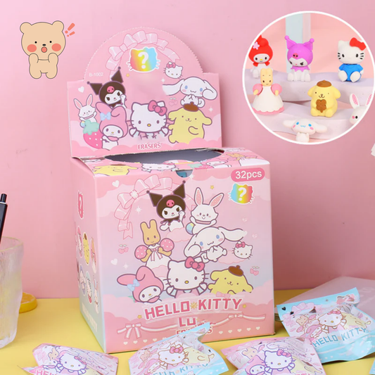 Blind Bag Sanrio – Borracha 3D Surpresa